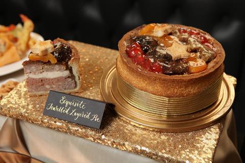 Aldi Exquisite jewelled layered pie
